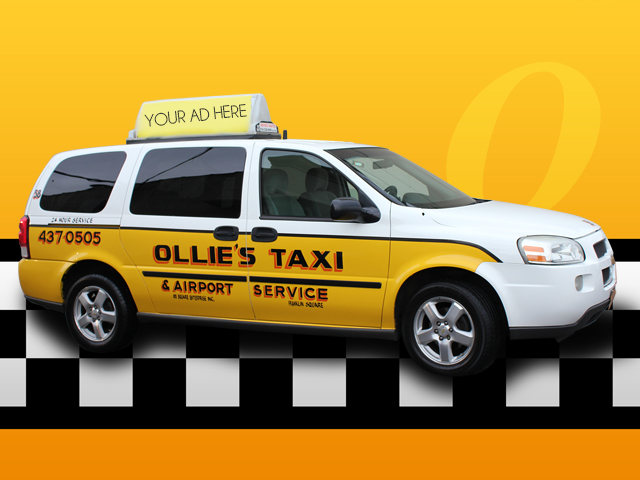 Taxi Top Advertising: The Marketing Strategy You NEED! | Ollie's Taxi